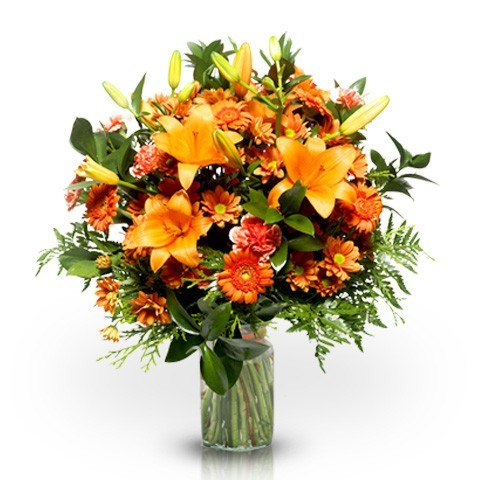 gigli-garofani-crisantemi-germine.jpg Bouquet mini - immagine 1